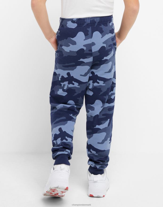 Champion drenge joggingbukser camo print 25 V6J661891 marineblå camo