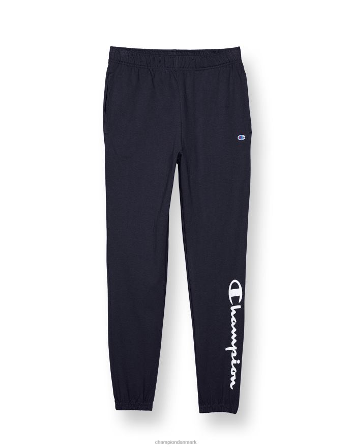 Champion store joggers i bomuld til børn script logo 25 V6J661893 flåde