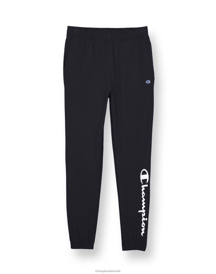 Champion store joggers i bomuld til børn script logo 25 V6J661894 sort