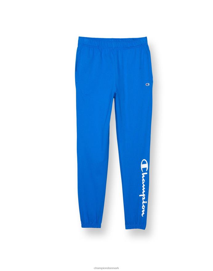 Champion store joggers i bomuld til børn script logo 25 V6J661895 bozzetto blå