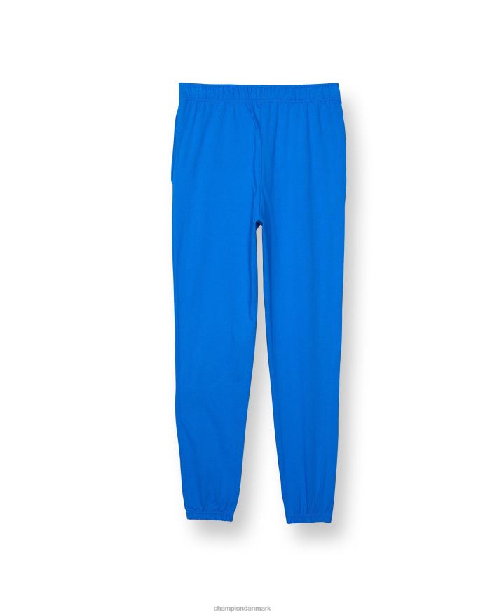 Champion store joggers i bomuld til børn script logo 25 V6J661895 bozzetto blå
