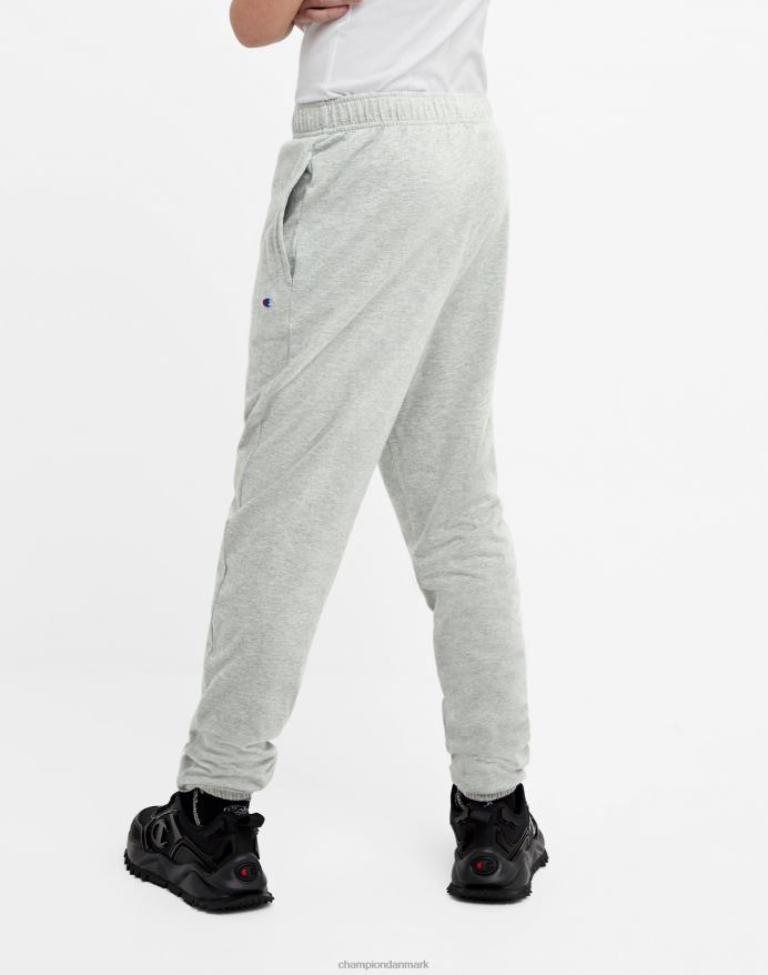 Champion store joggers i bomuld til børn script logo 25 V6J661896 oxford grå lyng
