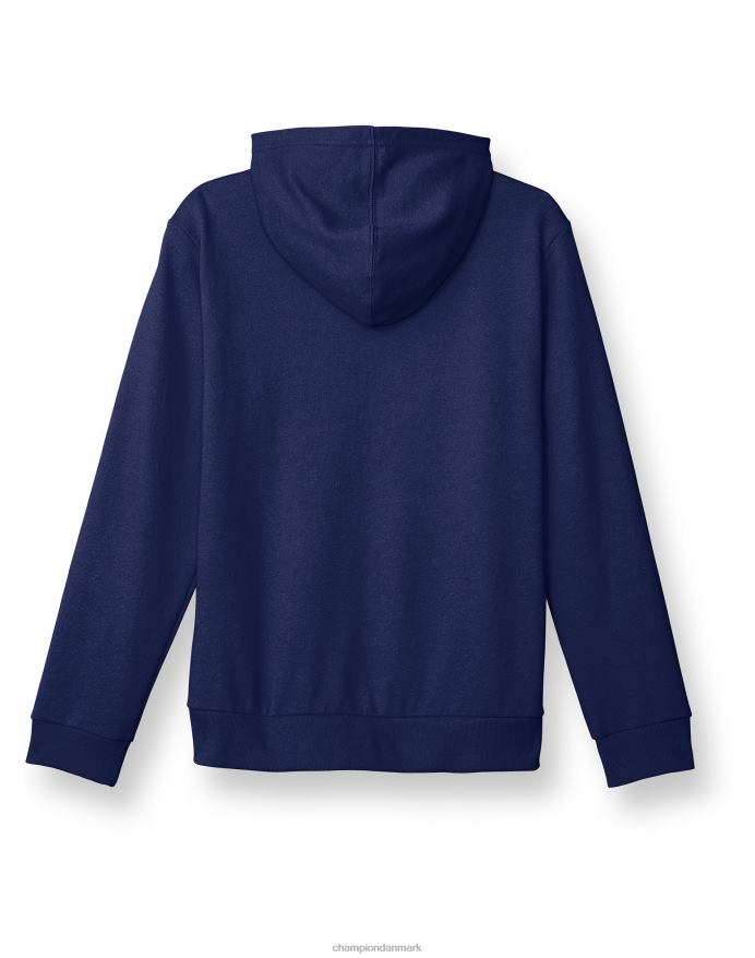 Champion store børns fransk frotté grafisk drenge hættetrøje klassisk script & c V6J661828 atletisk flåde