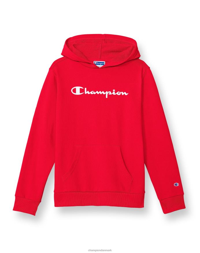Champion store børns fransk frotté sweatshirt klassisk script V6J661837 rød