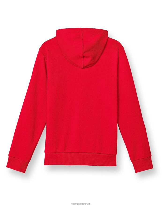 Champion store børns fransk frotté sweatshirt klassisk script V6J661837 rød