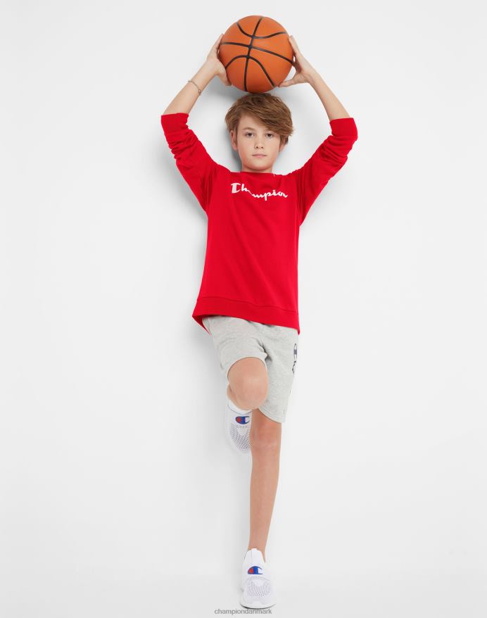 Champion store børns franske frotté-drenges klassiske manuskript V6J661832 rød