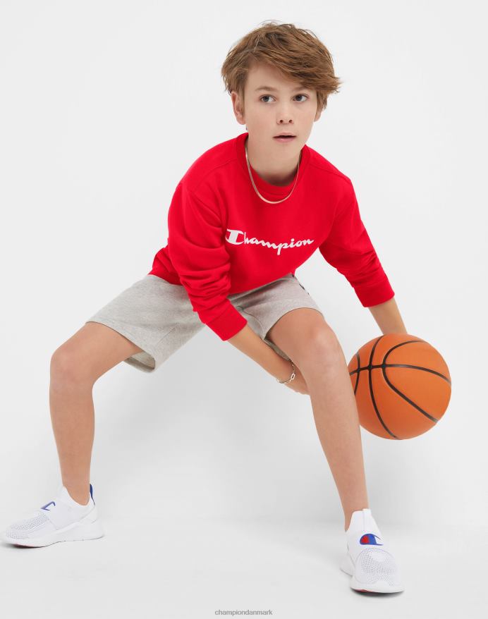 Champion store børns franske frotté-drenges klassiske manuskript V6J661832 rød