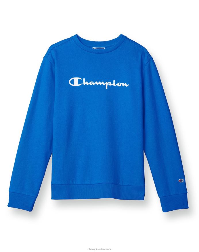 Champion store børns franske frotté-drenges klassiske manuskript V6J661833 bozzetto blå
