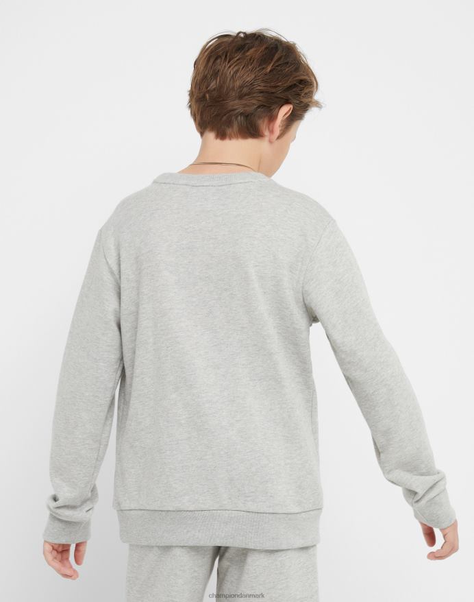 Champion store børns franske frotté-drenges klassiske manuskript V6J661834 oxford grå lyng