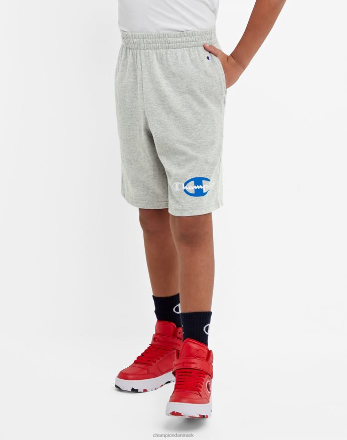 Champion ikoniske bomuldsshorts til drenge c 8 V6J661870 oxford grå lyng