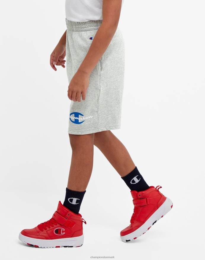 Champion ikoniske bomuldsshorts til drenge c 8 V6J661870 oxford grå lyng