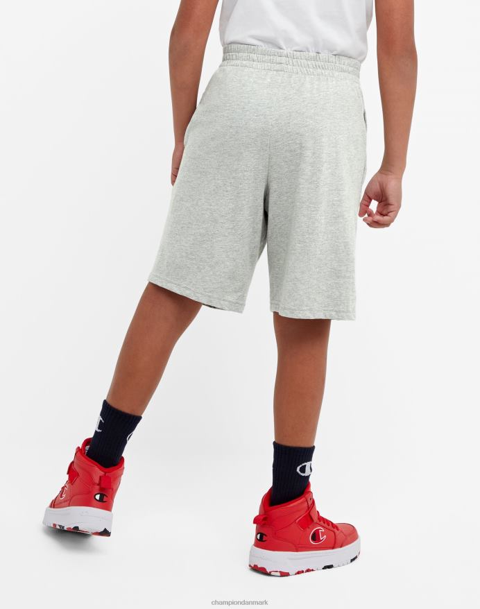 Champion ikoniske bomuldsshorts til drenge c 8 V6J661870 oxford grå lyng