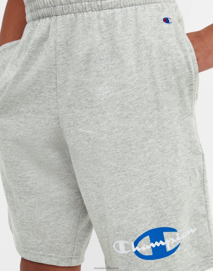 Champion ikoniske bomuldsshorts til drenge c 8 V6J661870 oxford grå lyng