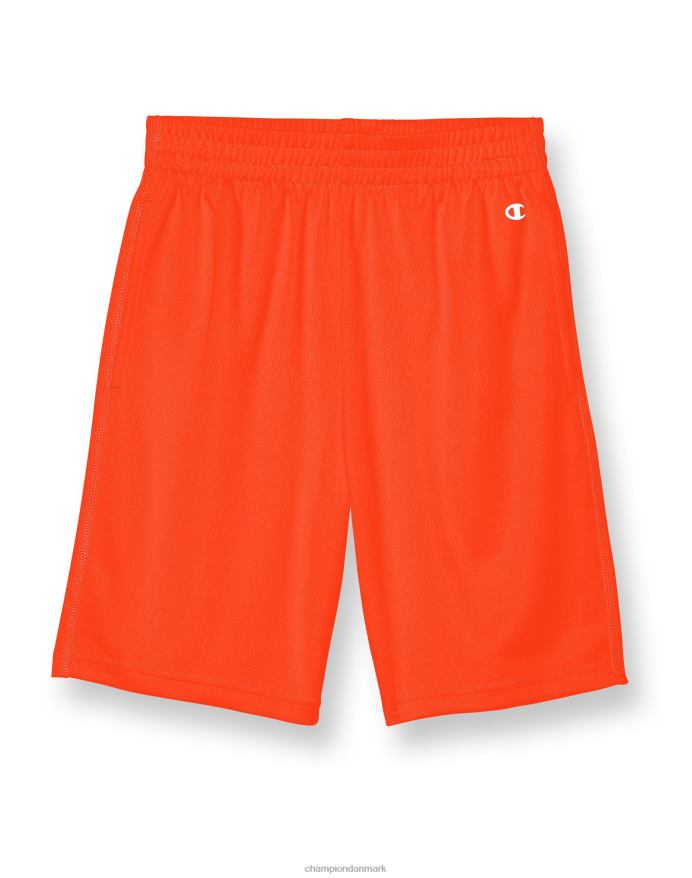 Champion store børneshorts reflekterende c-logo 8 V6J661881 dynamisk orange