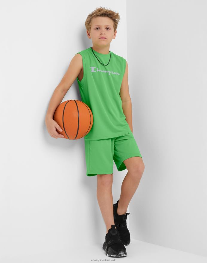 Champion store børneshorts reflekterende c-logo 8 V6J661882 frodig grøn