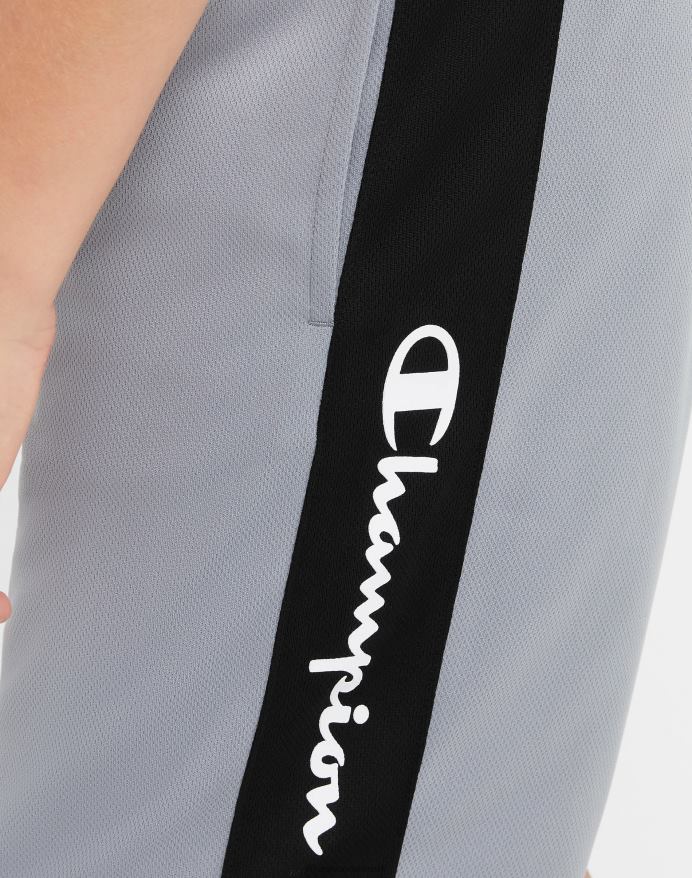 Champion store børns colorblock drengeshorts 8 V6J661875 beton/sort