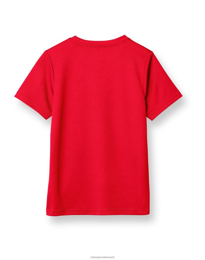 Champion store børns kortærmede drenge t-shirt klassisk script V6J661861 rød