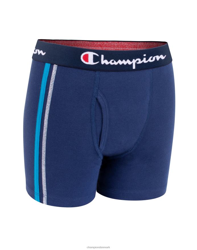 Champion drenges bomulds stretch boxershorts 4 par V6J661914 assorteret