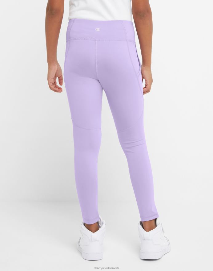 Champion store sportstights til piger 19 V6J661813 salt lilla