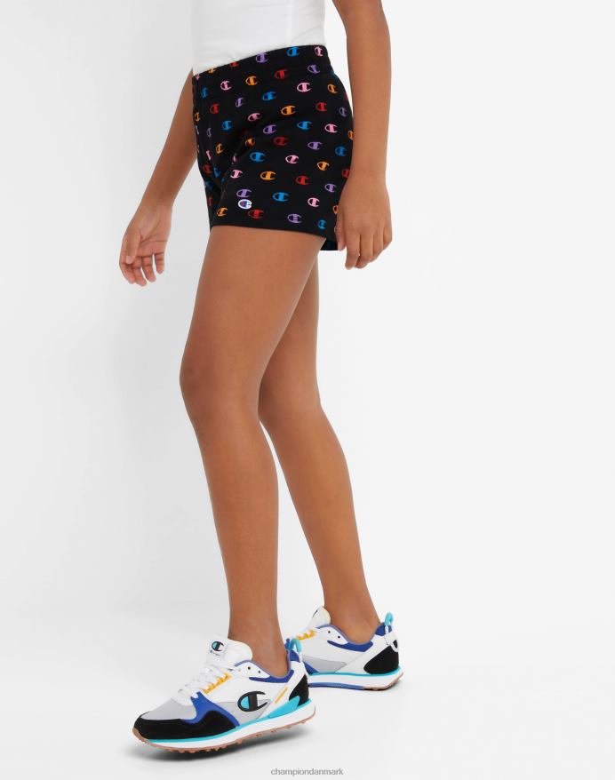 Champion store piger bomuldsshorts allover print 3 V6J661795 lille c aop sort