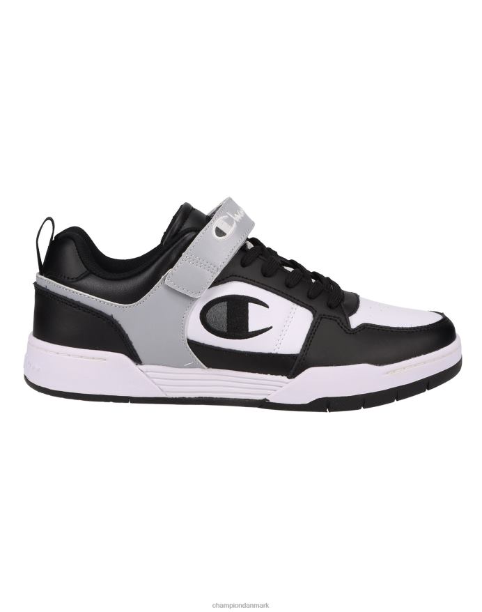 Champion arena lo cb store børnesko V6J661918 sort/hvid/sølvsten