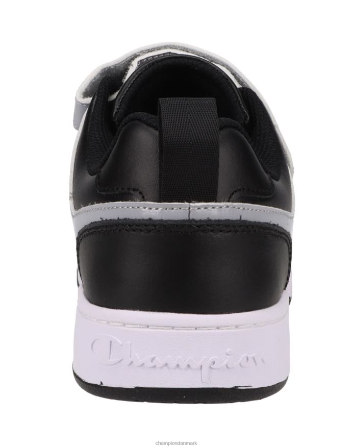 Champion arena lo cb store børnesko V6J661918 sort/hvid/sølvsten