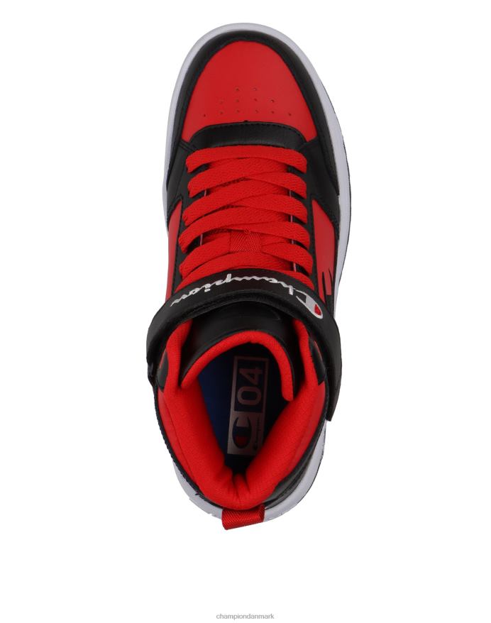 Champion drome hi cb store børnesko V6J661917 skarlagen/sort