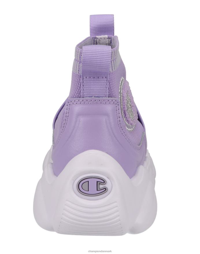 Champion meloso rally pro store børnesko V6J661922 ren lavendel/hvid