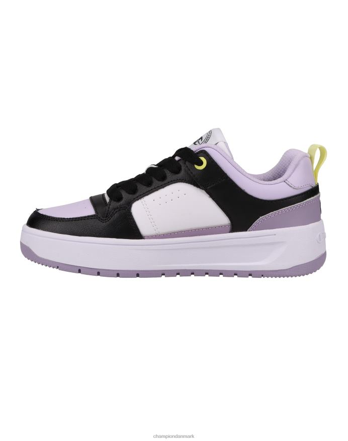 Champion drome lo cb hvid/sort/lilla-multi V6J661766