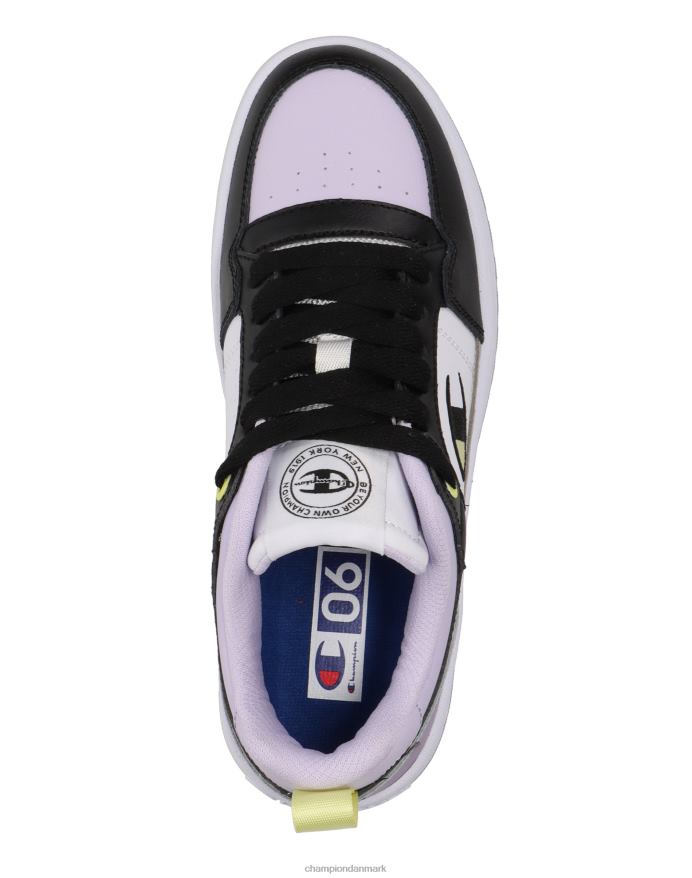 Champion drome lo cb hvid/sort/lilla-multi V6J661766
