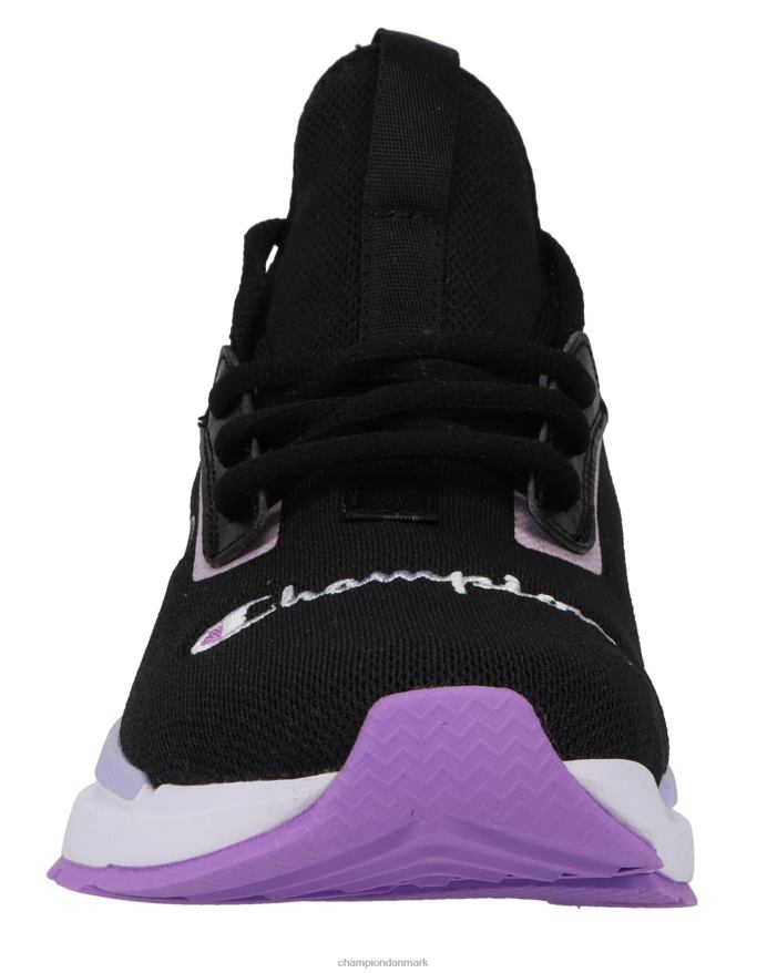 Champion flexer klare sko V6J661751 sort/lavendel/salt lilla