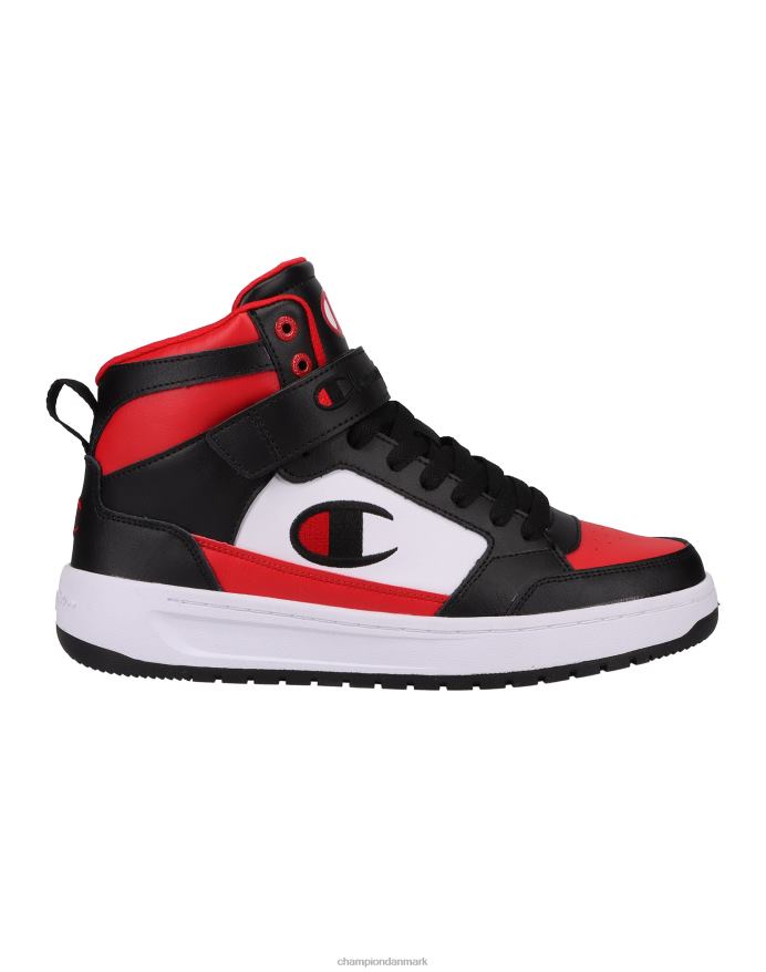 Champion drome hi cb hvid/sort/skarlagen V6J66931