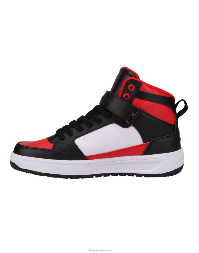 Champion drome hi cb hvid/sort/skarlagen V6J66931