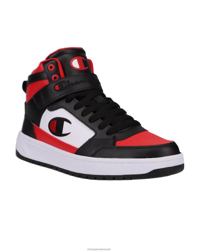 Champion drome hi cb hvid/sort/skarlagen V6J66931