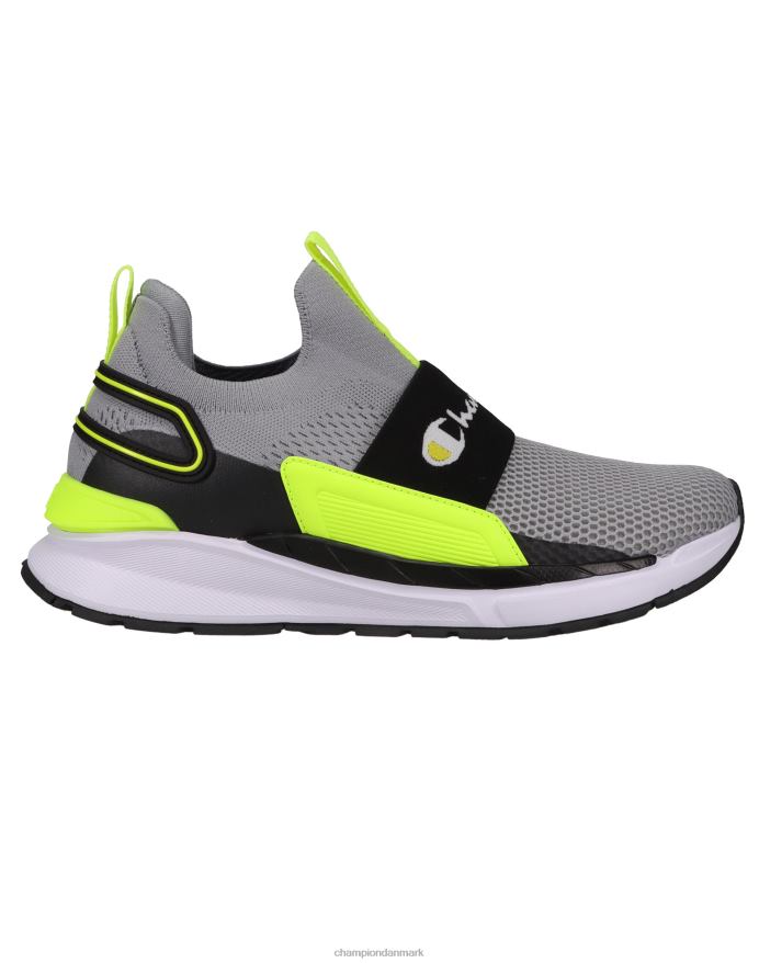 Champion flexer wiz sko V6J66927 kulgrå/sort/neon