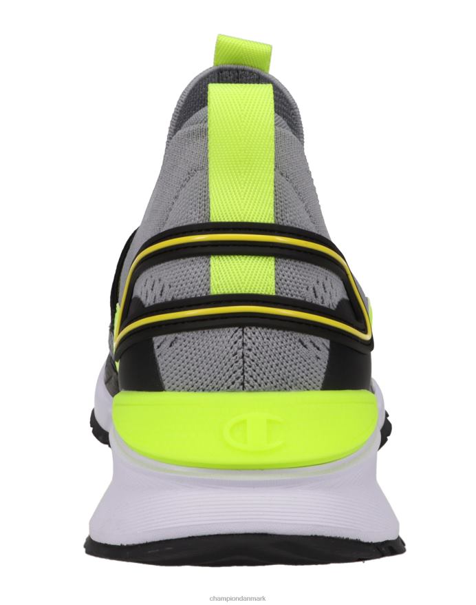 Champion flexer wiz sko V6J66927 kulgrå/sort/neon