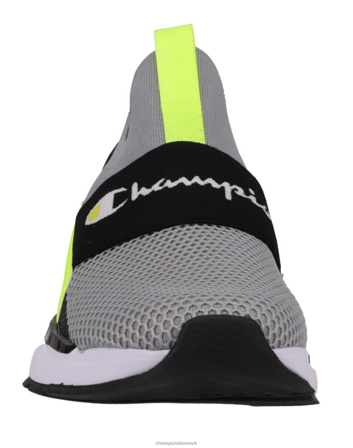 Champion flexer wiz sko V6J66927 kulgrå/sort/neon