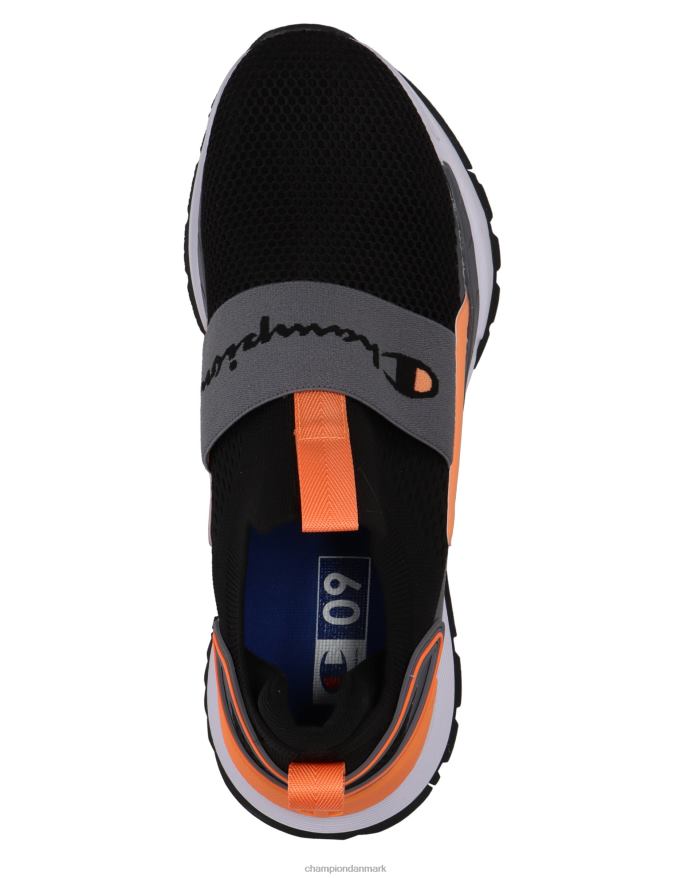 Champion flexer wiz sko V6J66928 sort/stormfuld nat/lys orange