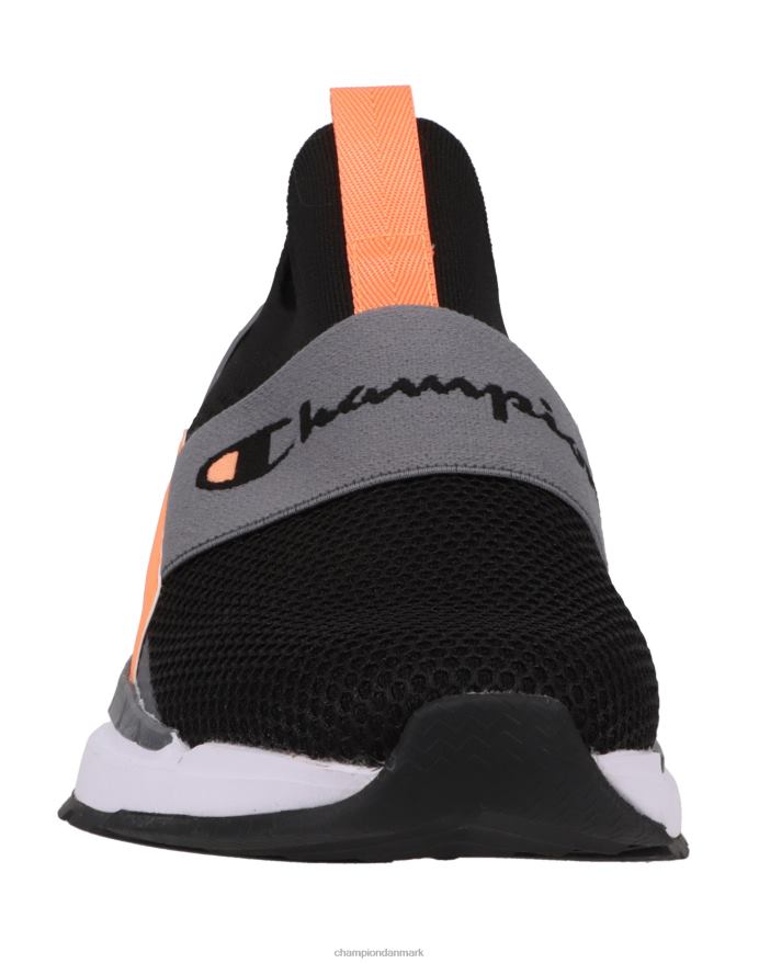 Champion flexer wiz sko V6J66928 sort/stormfuld nat/lys orange