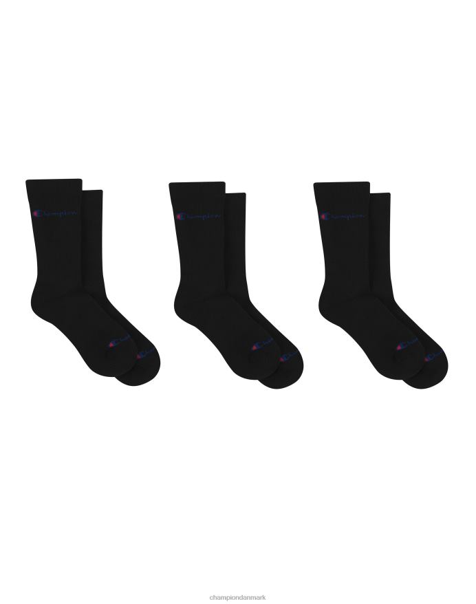 Champion graduerede kompressionsstrømper 3 par V6J661593 sort