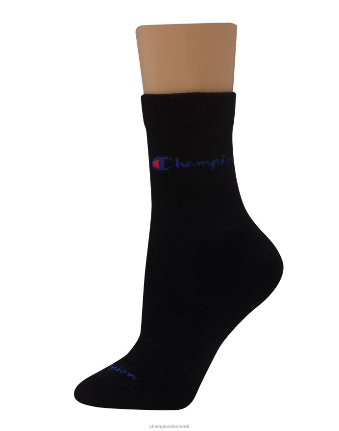 Champion kompression mid-crew sokker 3 par V6J661626 sort
