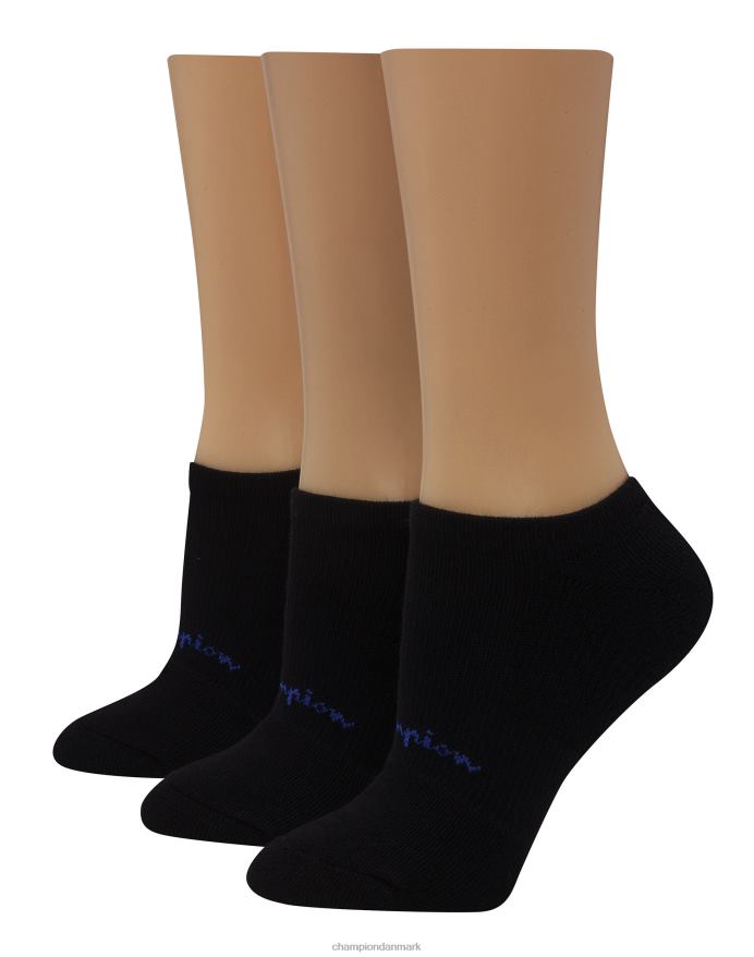 Champion kompression no-show sokker 3 par V6J661599 sort