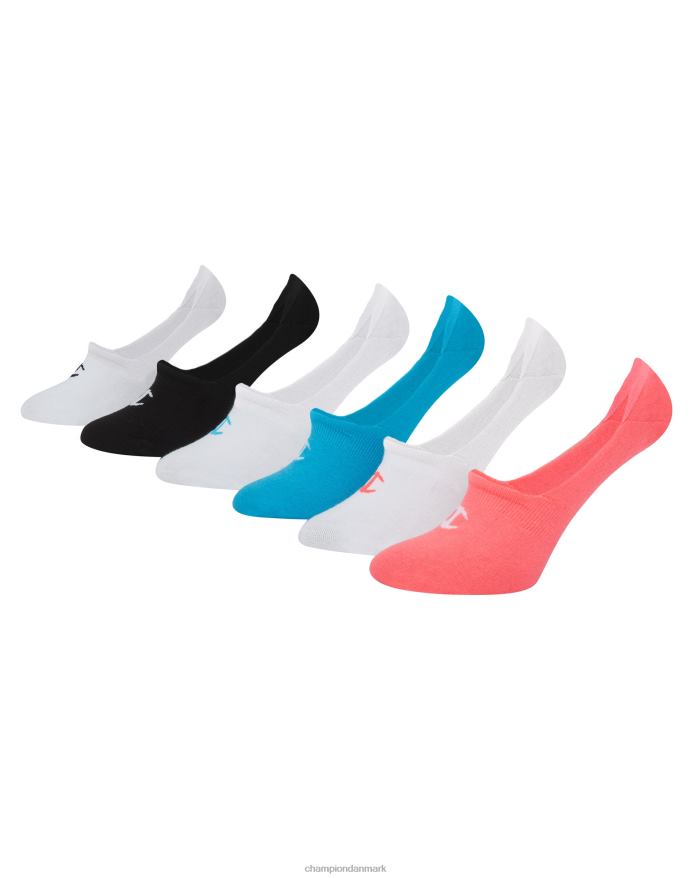 Champion performance invisible liner sokker 6 par V6J661622 assorteret 1