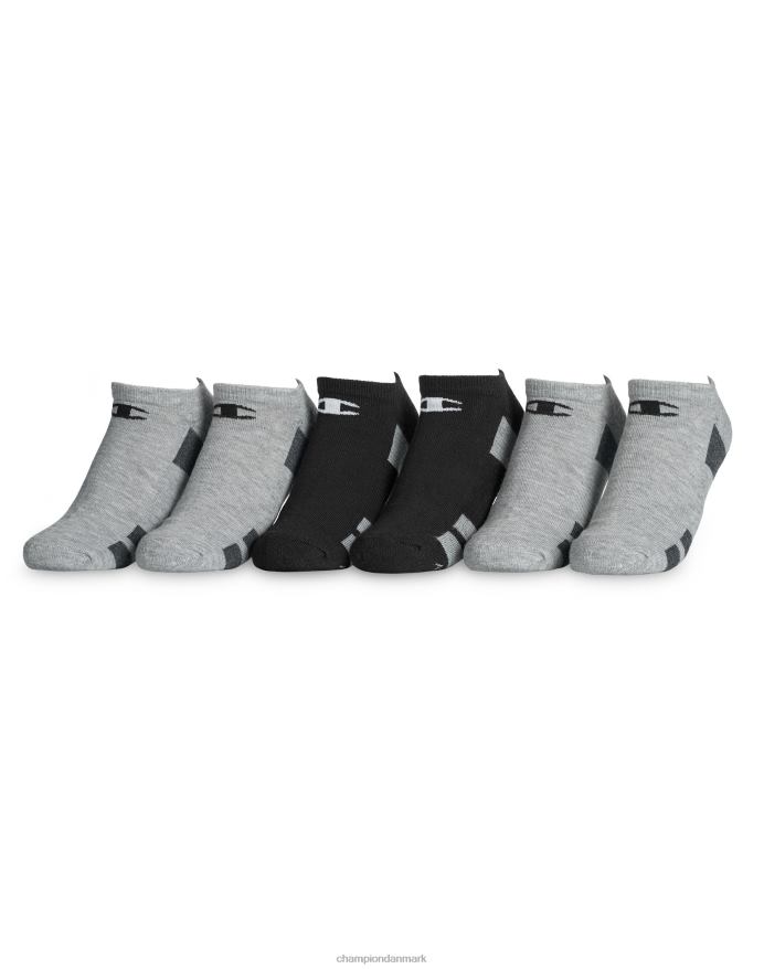 Champion ydeevne no-show sokker 6 par V6J661589 grå assorteret