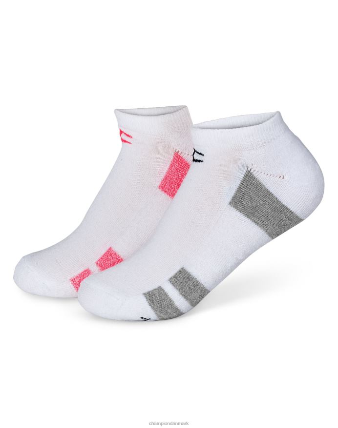Champion ydeevne no-show sokker 6 par V6J661590 lyserød assorteret