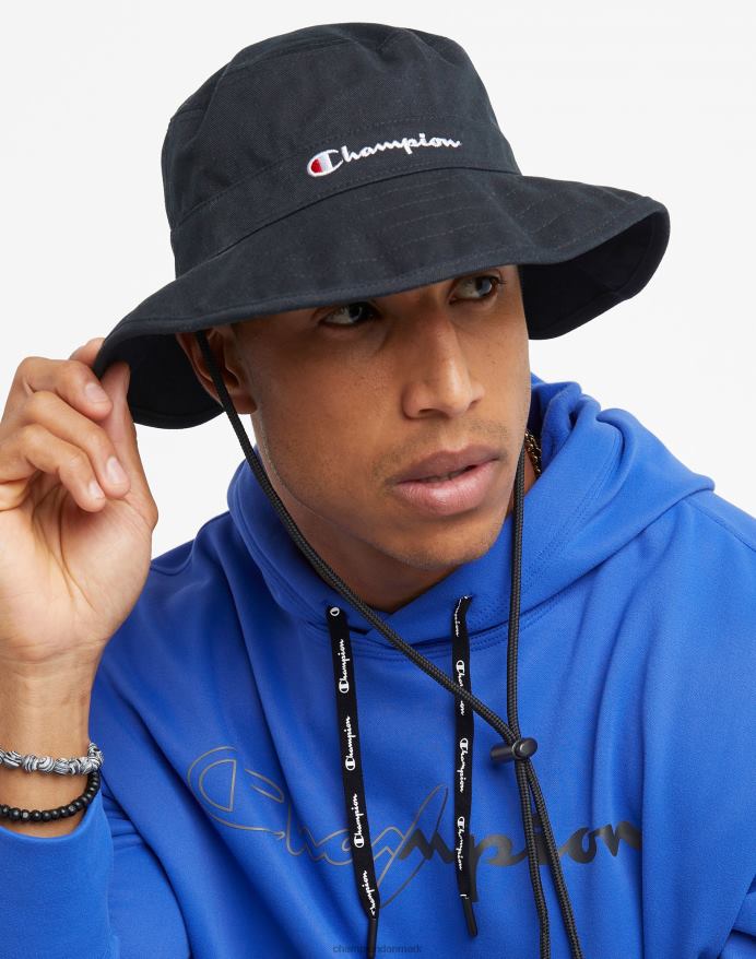 Champion bøttehat retro script V6J66865 sort