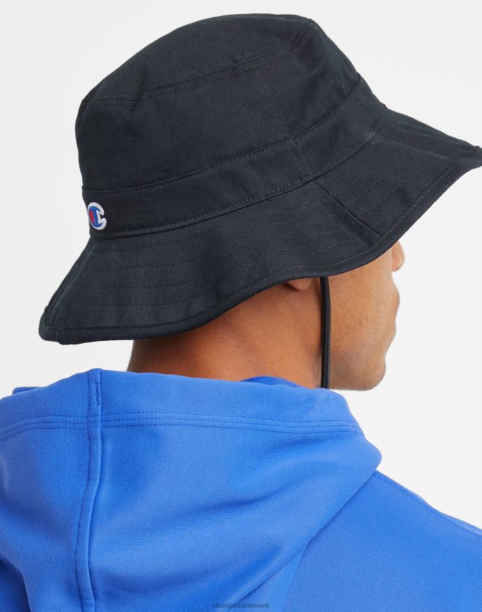 Champion bøttehat retro script V6J66865 sort