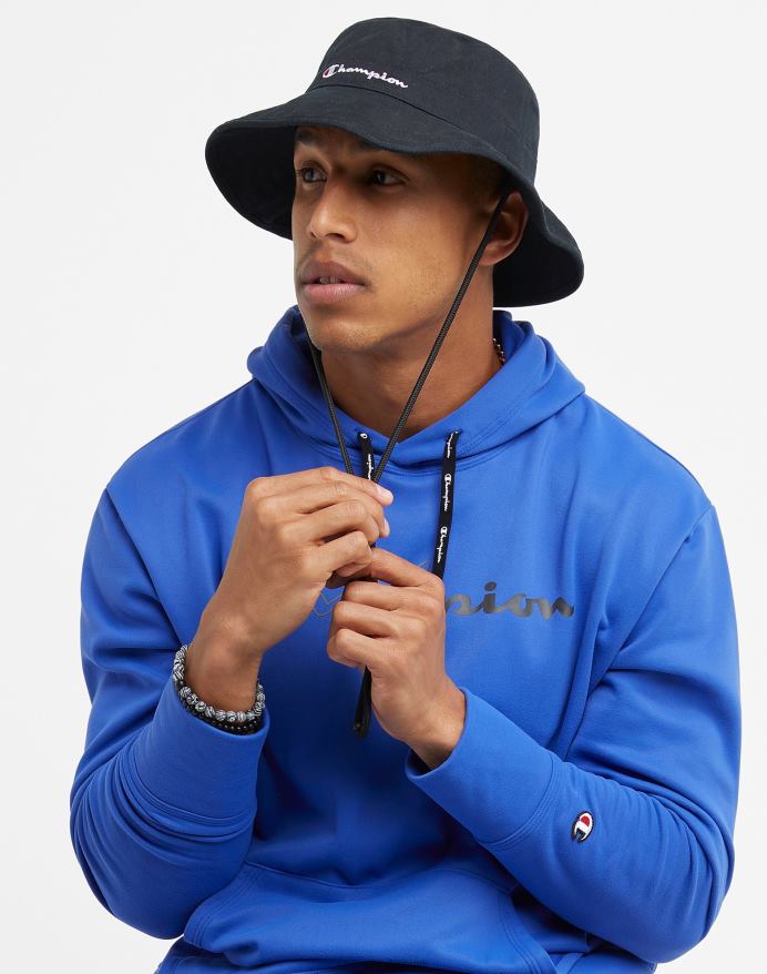 Champion bøttehat retro script V6J66865 sort