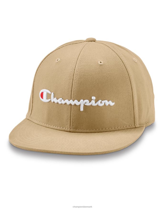 Champion bb snapback hat 3d script V6J66880 fuld hvede khaki