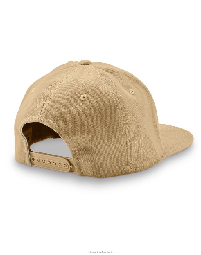 Champion bb snapback hat 3d script V6J66880 fuld hvede khaki